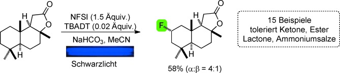 A Convenient Photocatalytic Fluorination of Unactivated C<span class='icomoon'></span>H Bonds