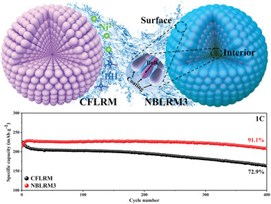 Regulation of Interfacial Lattice Oxygen Activity by Full-Surface Modification Engineering towards Long Cycling Stability for Co-Free Li-Rich Mn-Based Cathode