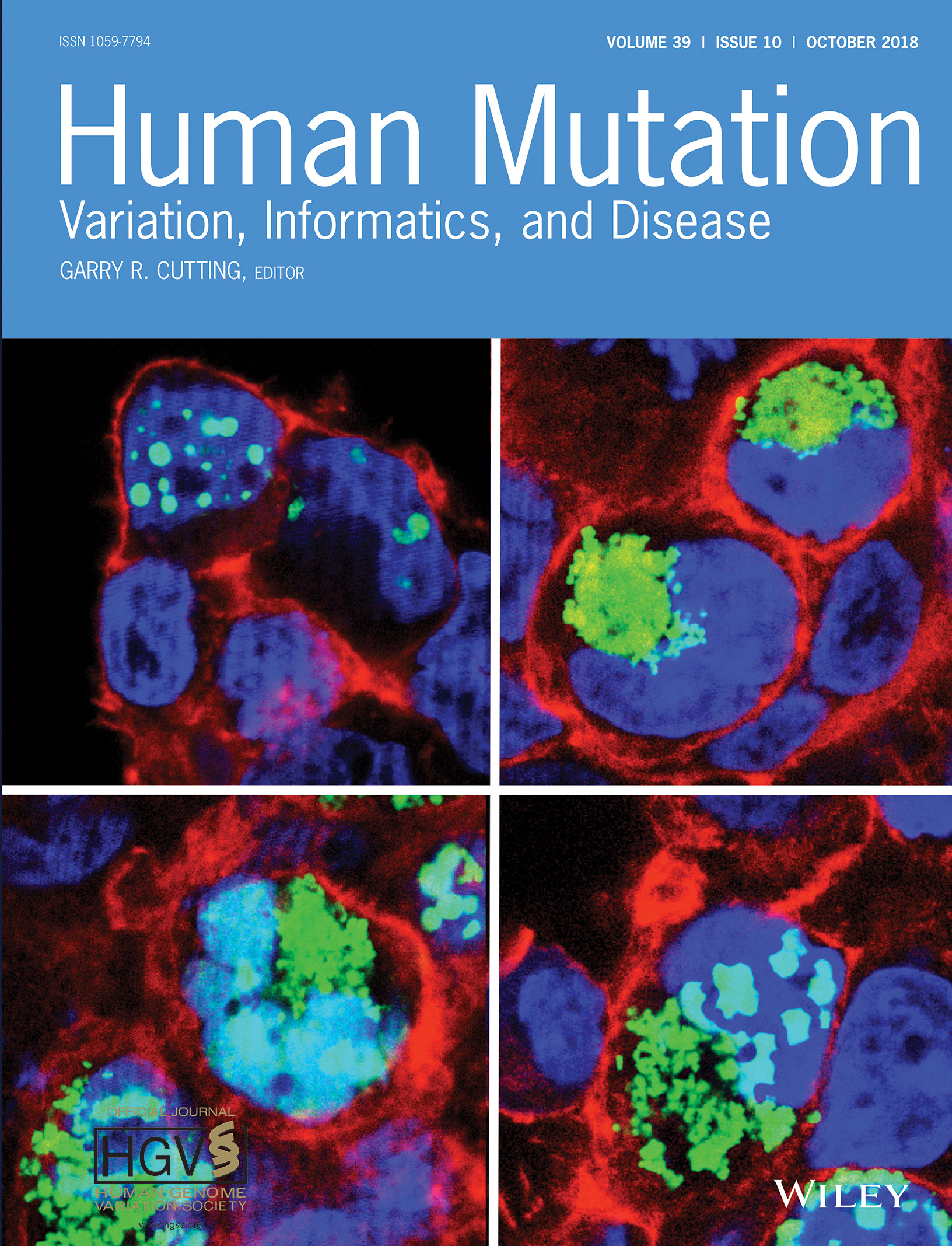 Cover Image, Volume 39, Issue 10