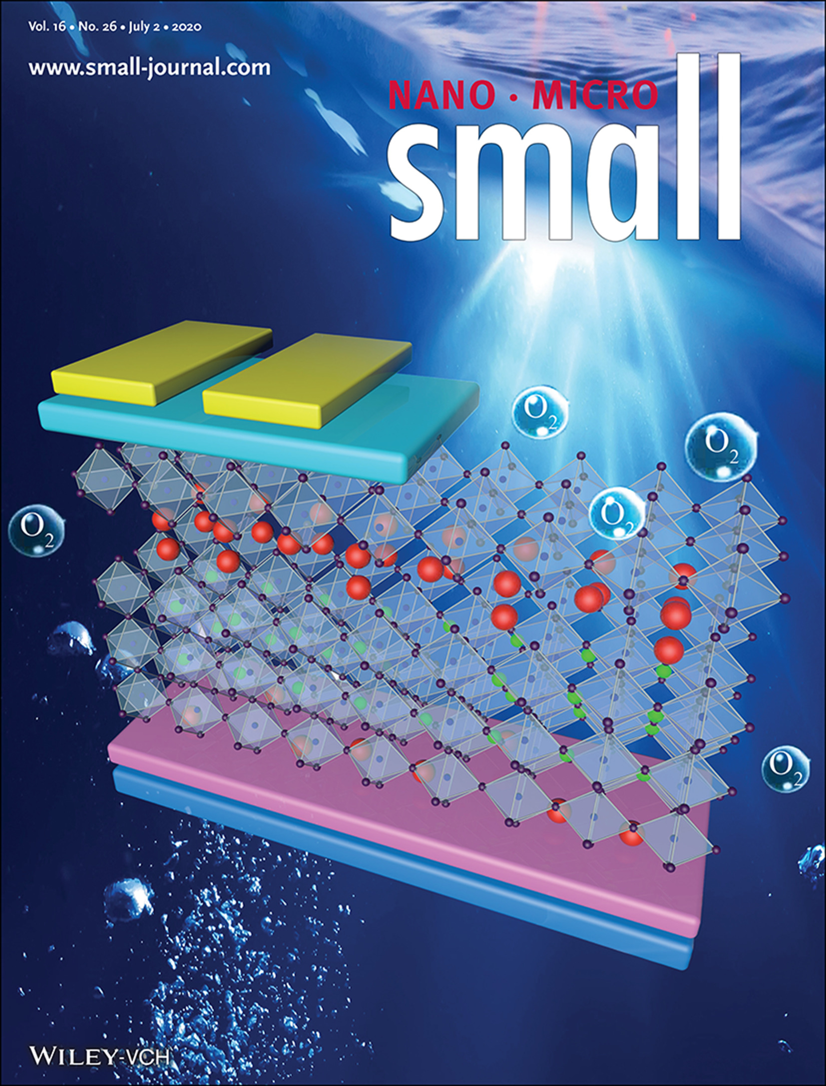 Perovskite Photodetectors: Sensitive and Stable Tin–Lead Hybrid Perovskite Photodetectors Enabled by Double-Sided Surface Passivation for Infrared Upconversion Detection (Small 26/2020) Volume 16 Issue 26, 2020