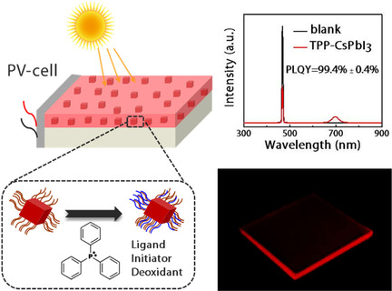 Efficient and Stable Thin-Film Luminescent Solar Concentrators Enabled by Near-Infrared Emission Perovskite Nanocrystals