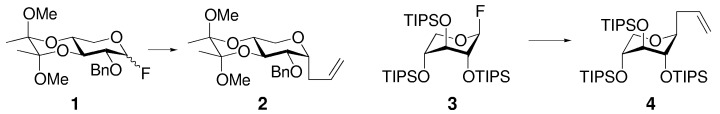 Control of α/β Stereoselectivity in Lewis Acid Promoted C-Glycosidations Using a Controlling Anomeric Effect Based on the Conformational Restriction Strategy