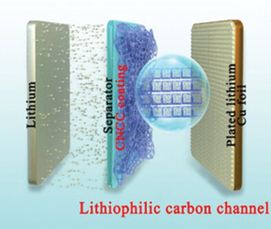A Designed Lithiophilic Carbon Channel on Separator to Regulate Lithium Deposition Behavior