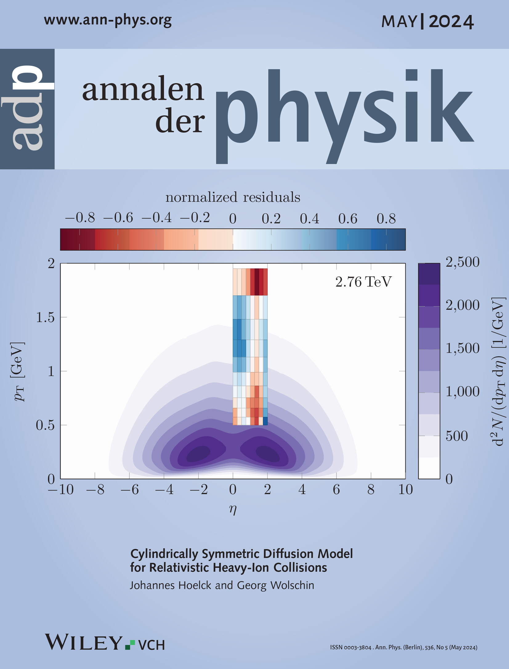 (Ann. Phys. 5/2024) Volume 536 Issue 5, 2024