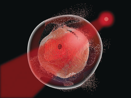 Phototriggered Secretion of Membrane Compartmentalized Bioactive Agents