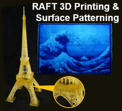 Rapid High-Resolution 3D Printing and Surface Functionalization via Type I Photoinitiated RAFT Polymerization