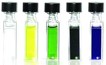 Photochromic Reaction of a Fused Dithienylethene: Multicolor Photochromism