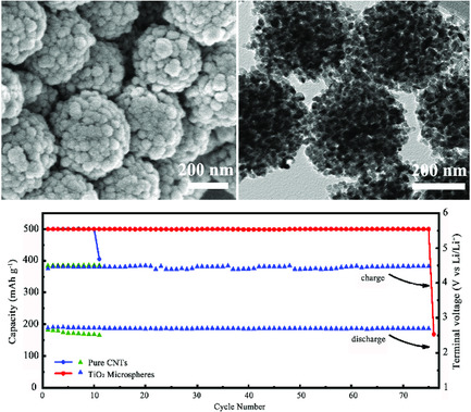 Porous Titanium Oxide Microspheres as Promising Catalyst for Lithium–Oxygen Batteries