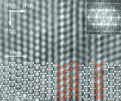 Structure of crystallized particles in sputter-deposited amorphous germanium films