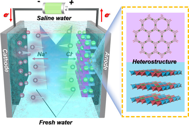 Elaborate Designed Three-Dimensional Hierarchical Conductive MOF/LDH/CF Nanoarchitectures for Superior Capacitive Deionization