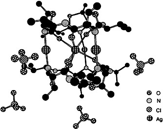 Metal Complexes of Marine Peptide Metabolites: A Novel Ag4 Cluster
