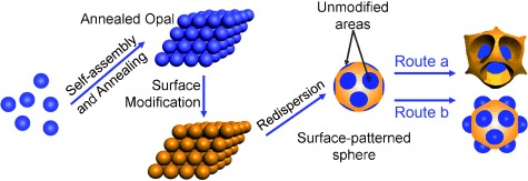 Patterning the Surface of Colloidal Microspheres and Fabrication of Nonspherical Particles