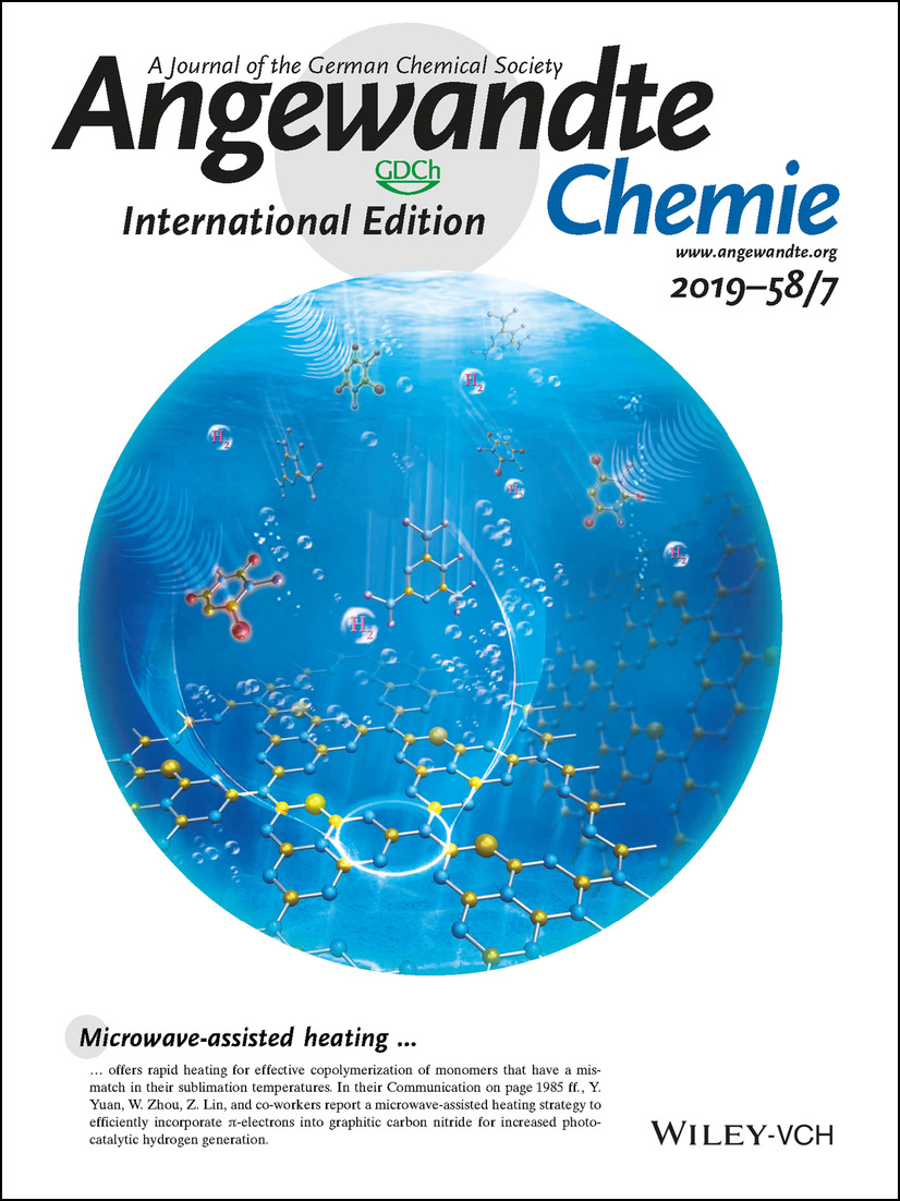 Back Cover: Achieving Efficient Incorporation of π-Electrons into Graphitic Carbon Nitride for Markedly Improved Hydrogen Generation (Angew. Chem. Int. Ed. 7/2019) Volume 58 Issue 7, 2019