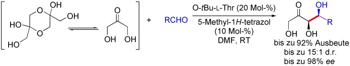Mimicking Fructose and Rhamnulose Aldolases: Organocatalytic syn-Aldol Reactions with Unprotected Dihydroxyacetone