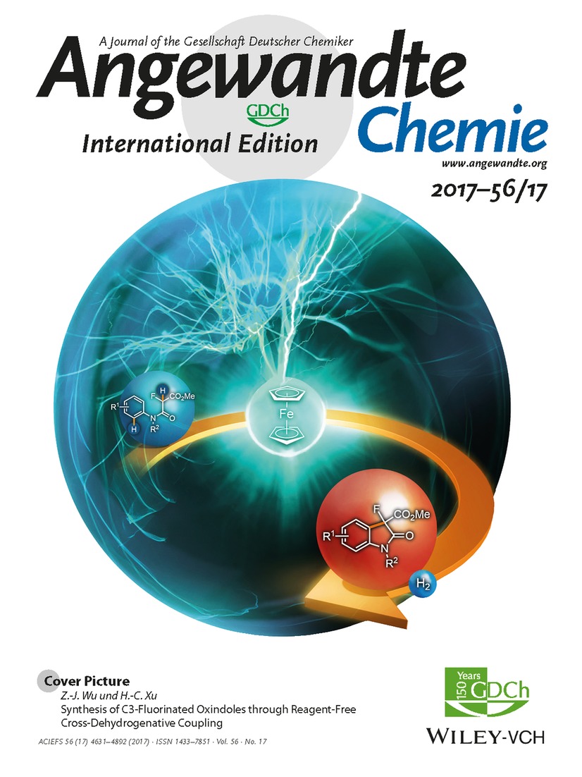 Cover Picture: Synthesis of C3-Fluorinated Oxindoles through Reagent-Free Cross-Dehydrogenative Coupling (Angew. Chem. Int. Ed. 17/2017) Volume 56 Issue 17, 2017