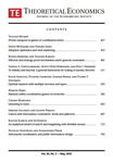 Theoretical Economics