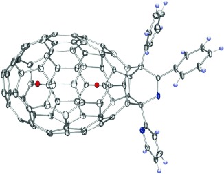 Regioselective Cage Opening of La2@D2(10611)-C72 with 5,6-Diphenyl-3-(2-pyridyl)-1,2,4-triazine