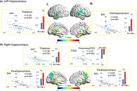 Altered resting-state hippocampal and caudate functional networks in patients with obstructive sleep apnea