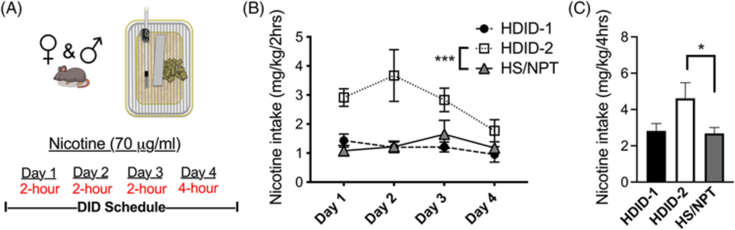 Midazolam, methamphetamine, morphine and nicotine intake in high-drinking-in-the-dark mice