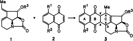 New Lead Structures by Diels-Alder Reactions of Streptazolin with Naphthoquinones