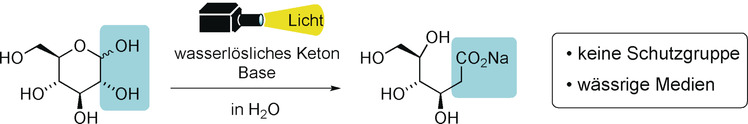 C1 Oxidation/C2 Reduction Isomerization of Unprotected Aldoses Induced by Light/Ketone