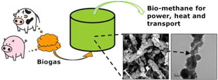 Highly Structured Nanofiber Zeolite Materials for Biogas Upgrading
