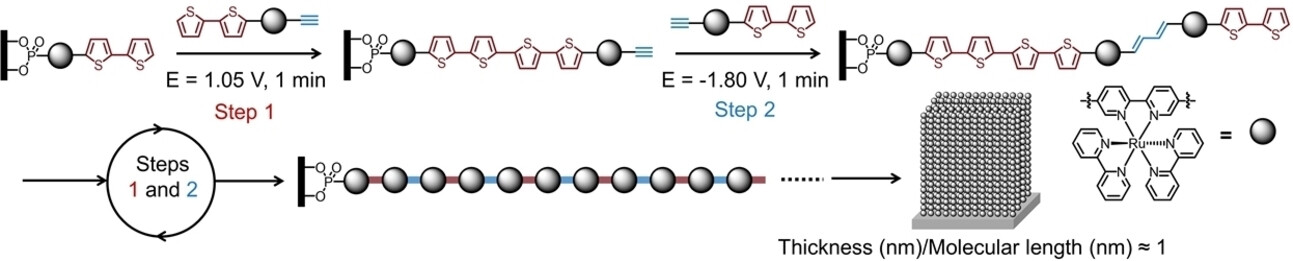 Nanoarchitectonics on Electrosynthesis and Assembly of Conjugated Metallopolymers