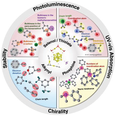 Ligand Design in Ligand-Protected Gold Nanoclusters