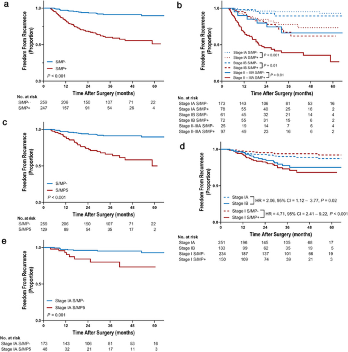 Clinical implication of minimal presence of solid or micropapillary subtype in early-stage lung adenocarcinoma