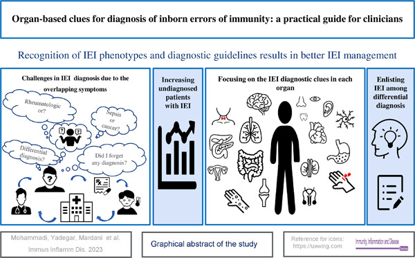 Organ-based clues for diagnosis of inborn errors of immunity: A practical guide for clinicians