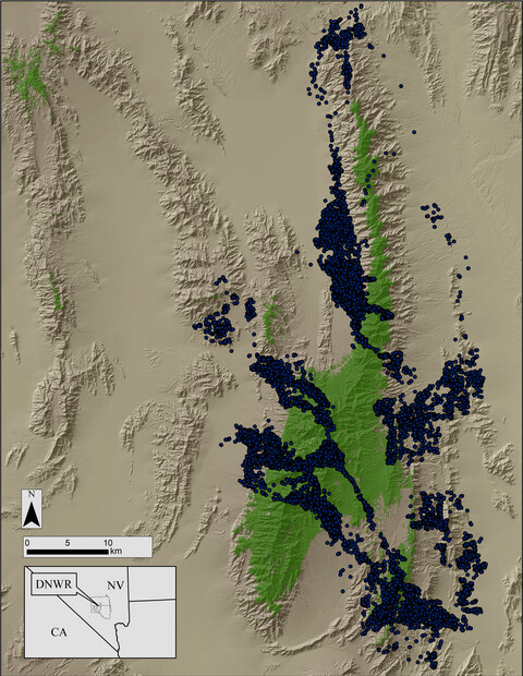 Ecological effects of fear: How spatiotemporal heterogeneity in predation risk influences mule deer access to forage in a sky-island system
