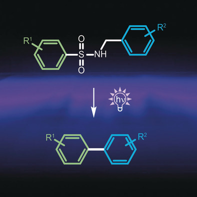 Metal-Free Synthesis of Pharmaceutically Important Biaryls by Photosplicing