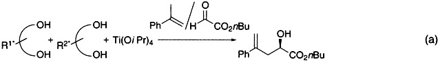 Self-Assembly of Several Components into a Highly Enantioselective Ti Catalyst for Carbonyl-Ene Reactions