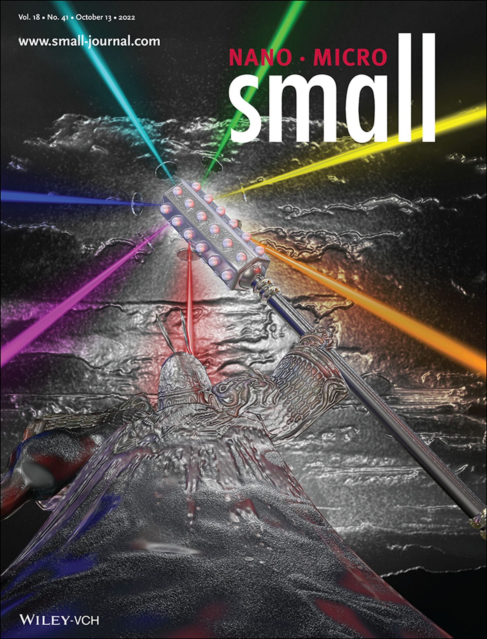 Ultra-Broadband Random Laser and White-Light Emissive Carbon Dots/Crystal In-Situ Hybrids (Small 41/2022) Volume 18 Issue 41, 2022