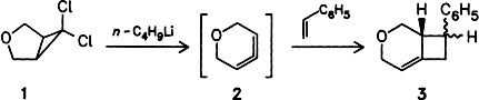 Generation and Interception of 1-Oxa-3,4-cyclohexadiene