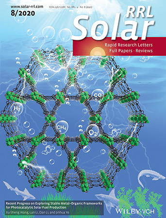 Recent Progress on Exploring Stable Metal–Organic Frameworks for Photocatalytic Solar Fuel Production Volume 4 Issue 8, 2020