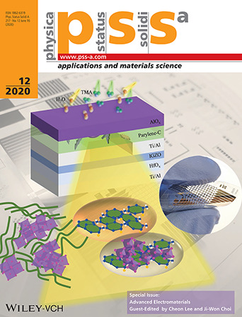 Hybrid Passivation for Foldable Indium Gallium Zinc Oxide Thin-Film Transistors Mediated by Low-Temperature and Low-Damage Parylene-C/Atomic Layer Deposition-AlOx Coating Volume 217 Issue 12, 2020