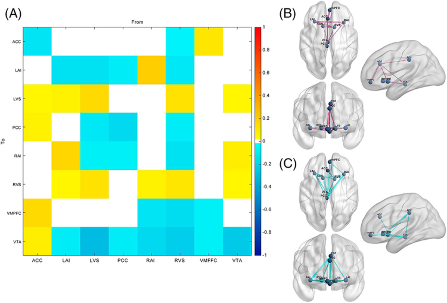 Abnormal resting-state effective connectivity in reward network among long-term male smokers