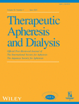 Therapeutic Apheresis and Dialysis