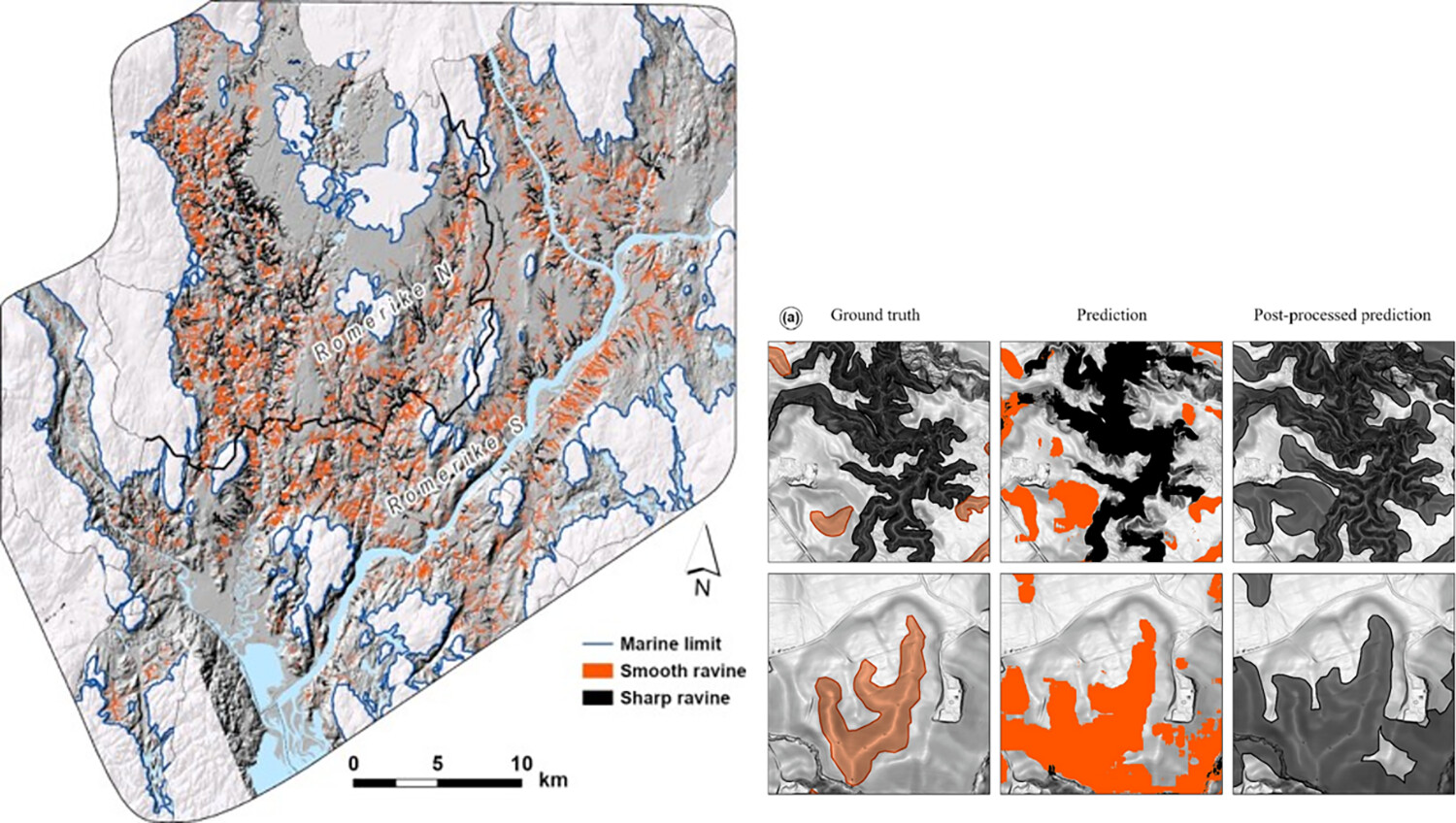 The applicability of automated marine clay gully delineation using deep learning in Norway