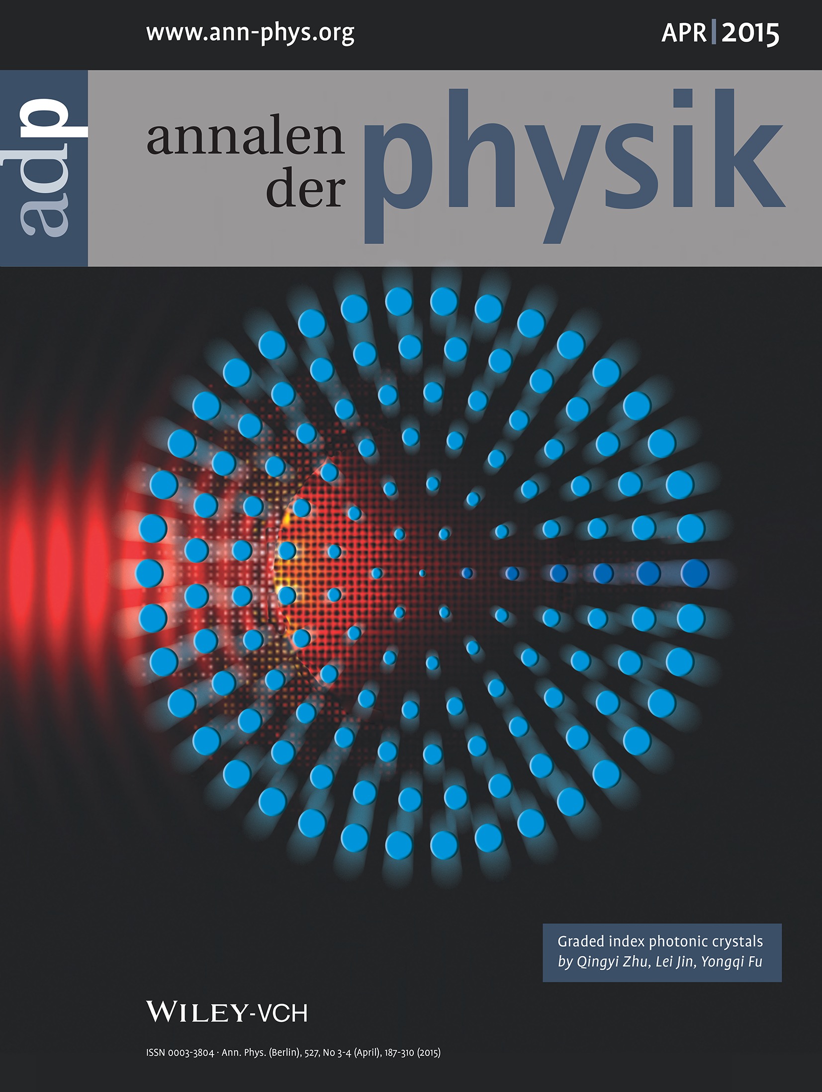 Back Cover: Ann. Phys. 3-4'2015