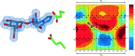Combined Inhibitor Free-Energy Landscape and Structural Analysis Reports on the Mannosidase Conformational Coordinate