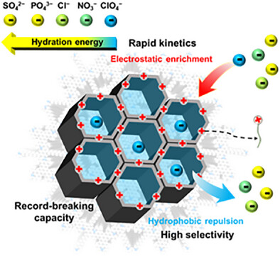 Imine-Linked Covalent Organic Frameworks Tuned by Quaternary-Ammonium-Alkyl for Highly Effective and Selective Adsorption of Perchlorate from Water