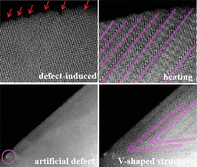 Defect-Mediated Growth of Crystallographic Shear Plane