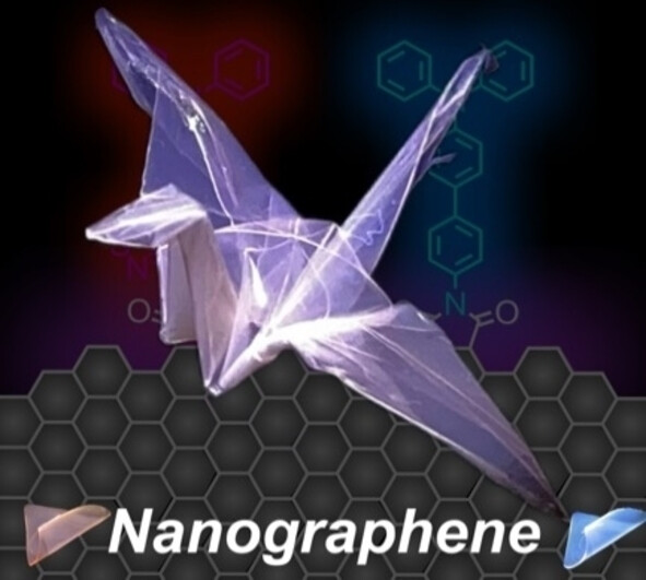 Intermediate Color Emission via Nanographenes with Organic Fluorophores