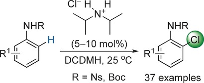 Highly ortho-Selective Chlorination of Anilines Using a Secondary Ammonium Salt Organocatalyst