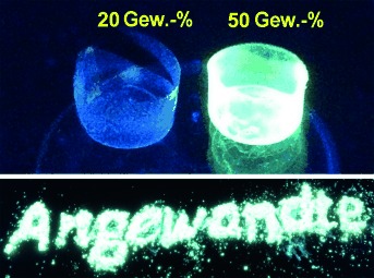 Bright White-Light Emission from a Single Organic Compound in the Solid State
