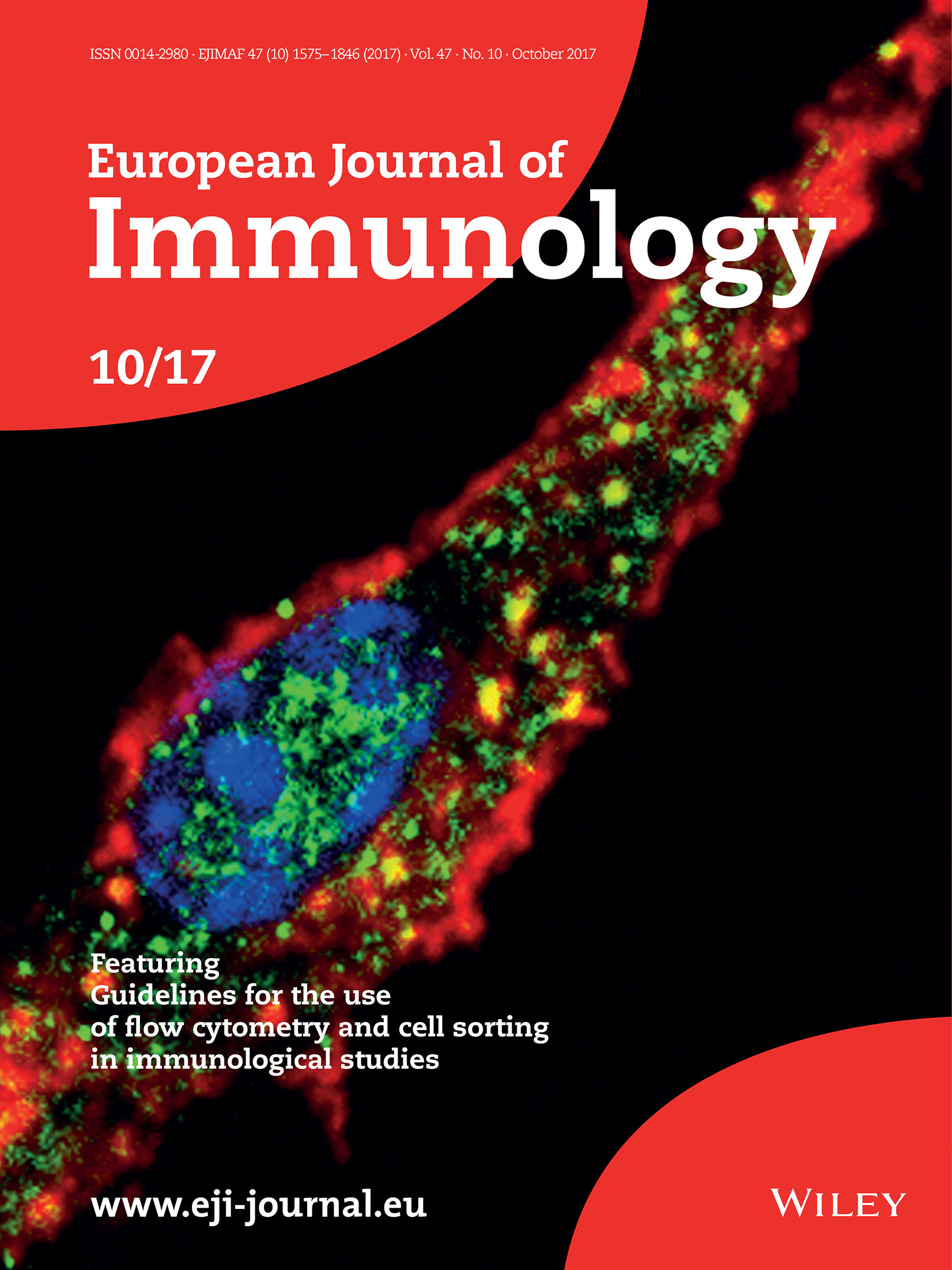 Cover Picture: Eur. J. Immunol. 10'17 Volume 47 Issue 10, 2017