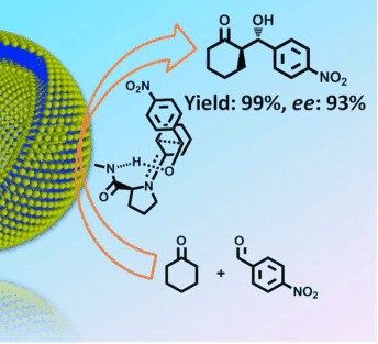 Supramolecular Assemblies of Amphiphilic L-Proline Regulated by Compressed CO2 as a Recyclable Organocatalyst for the Asymmetric Aldol Reaction