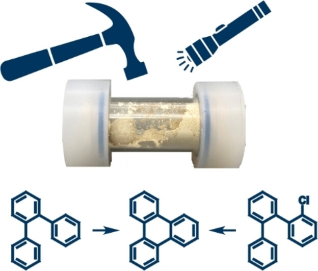 The Regioselective Solid-State Photo-Mechanochemical Synthesis of Nanographenes with UV light
